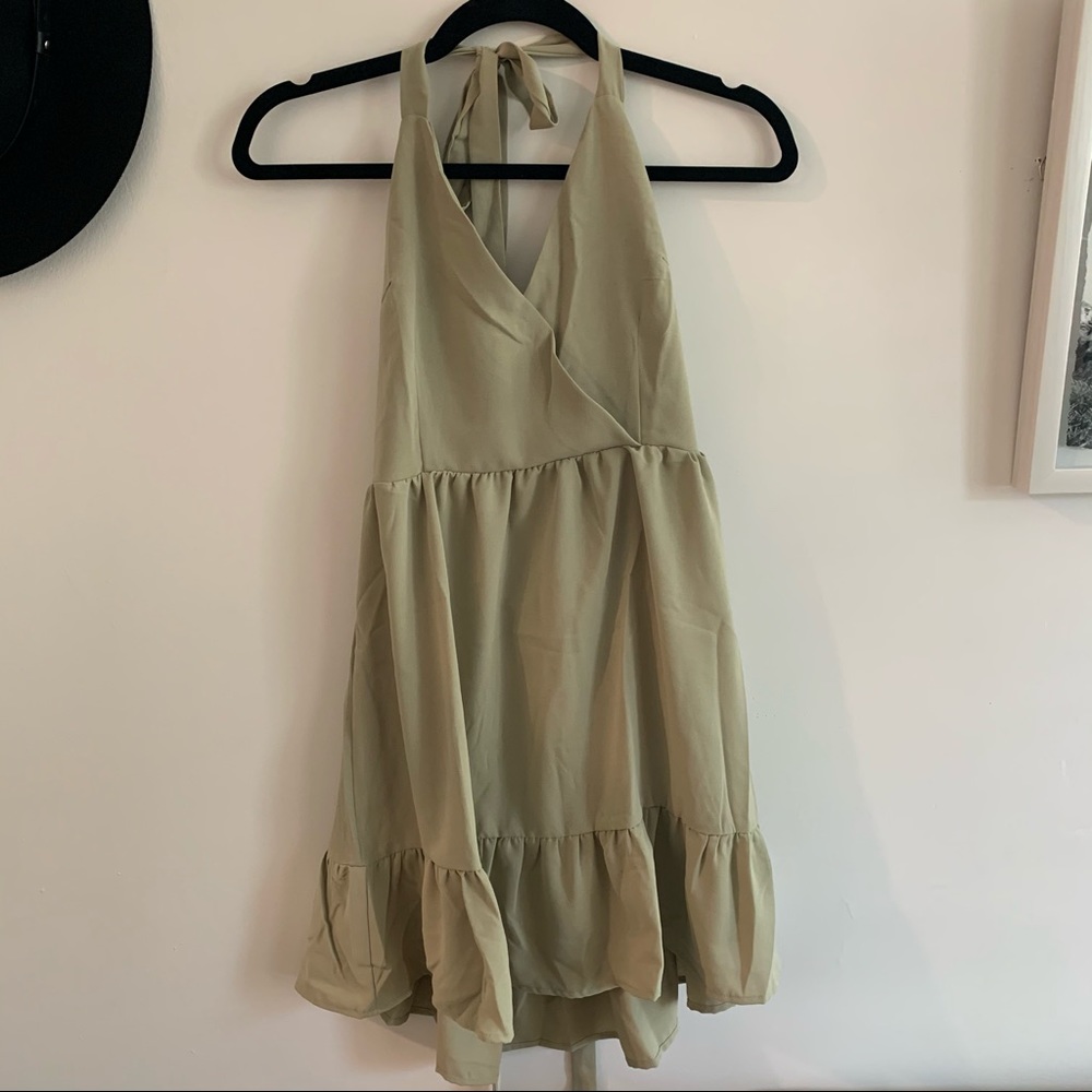Green Flowey Dress